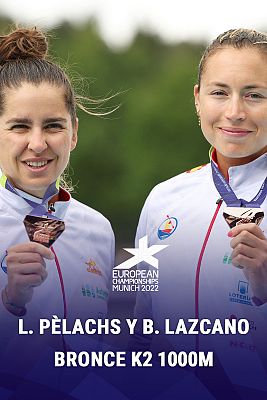 Campeonato de Europa 2022 - Laia Pelachs y Begoña Lazcano, bronce en la final del K2 1000