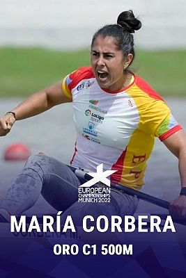 Campeonato de Europa 2022 - María Corbera se lleva la medalla de oro en C1 500