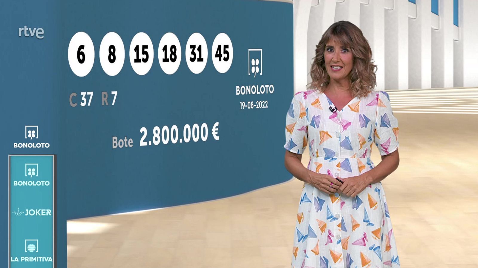 Sorteo de la Bonoloto y Euromillones del 19/08/2022 - ver ahora