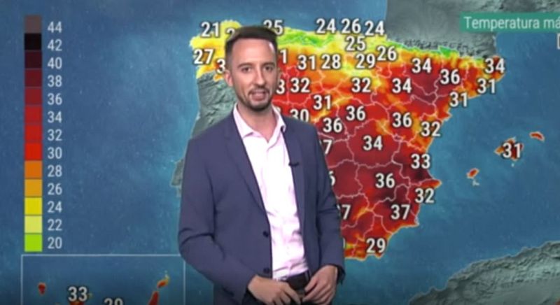 Ascenso de temperaturas notable en el suroeste peninsular y Canarias - El tiempo | Ver