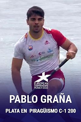 Piragüismo - Europeos piragüismo | Pablo Graña, plata en C1 200