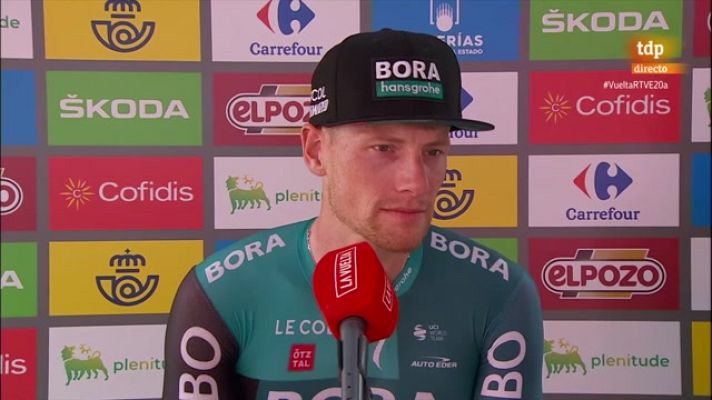 Vuelta ciclista a España - Sam Bennett: ''He sentido nervios en el sprint final''