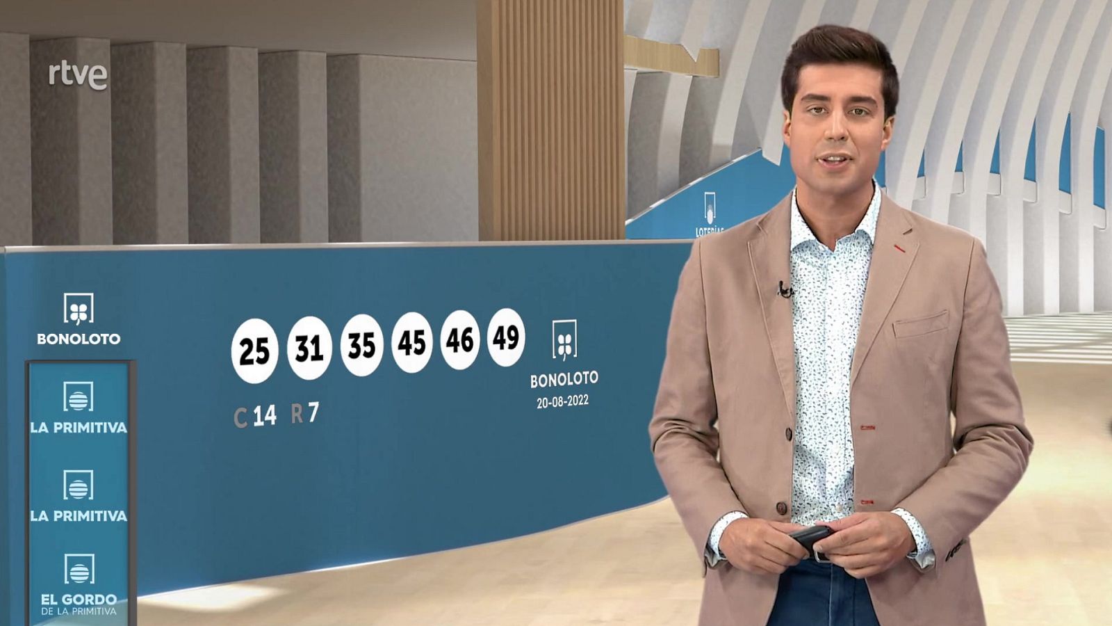 Sorteo de la Bonoloto y Primitiva del 20/08/2022 - ver ahora