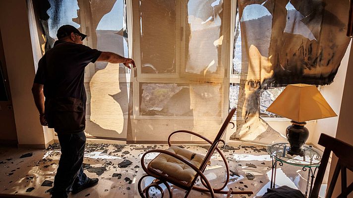 Telediario Fin de Semana - Los vecinos del incendio de Bejís vuelven a casa entre el alivio y la desolación