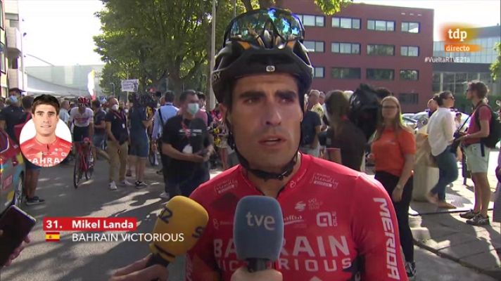 Ciclismo - Vuelta 2022 | Mikel Landa: ''Etapa nerviosa, con muchos bordillos e isletas''
