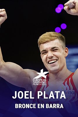 Campeonato de Europa 2022 - El gimnasta español Joel Plata, bronce europeo en la final de barra