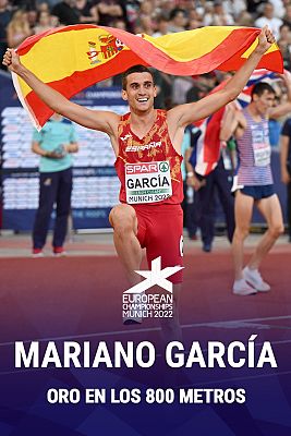 Atletismo - Mariano García se lleva el oro europeo en 800 metros