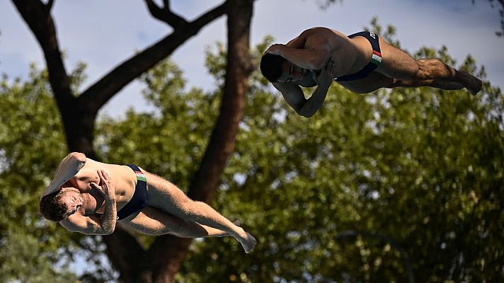 Campeonato de Europa 2022 - Saltos - Campeonato de Europa. Final 3m sincronizados masculinos