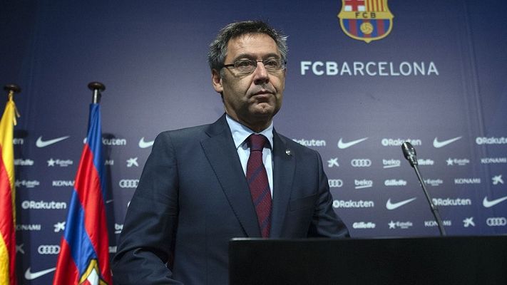 Telediario 1 - La UEFA investiga las cuentas del Barça por no cumplir el Fair Play