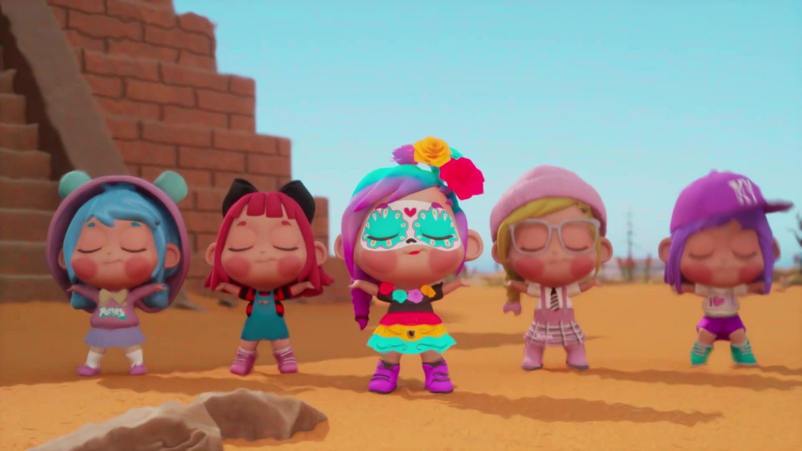 El baile de lluvia en México - Trotties | Ver