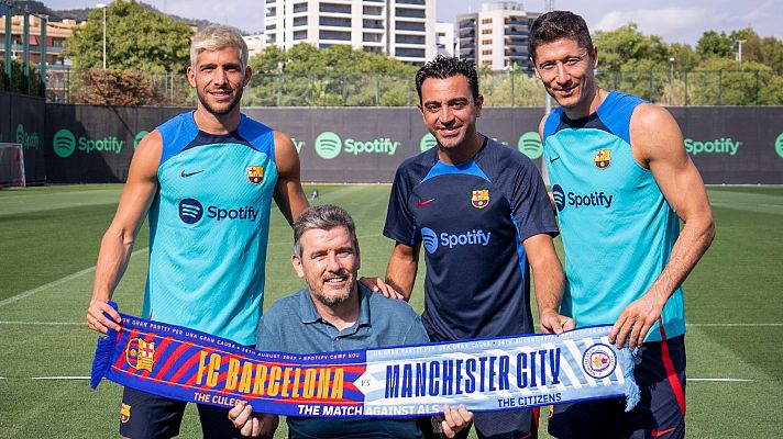 Telediario 1 - Barça y City se enfrentan para meter un gol a la ELA