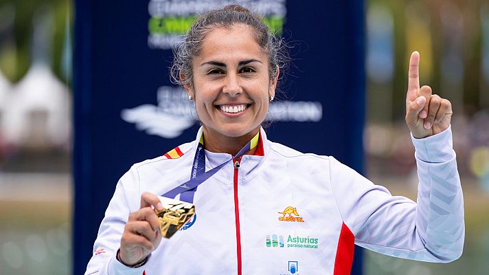 Telediario 2 - El mes perfecto de la piragüista María Corbera