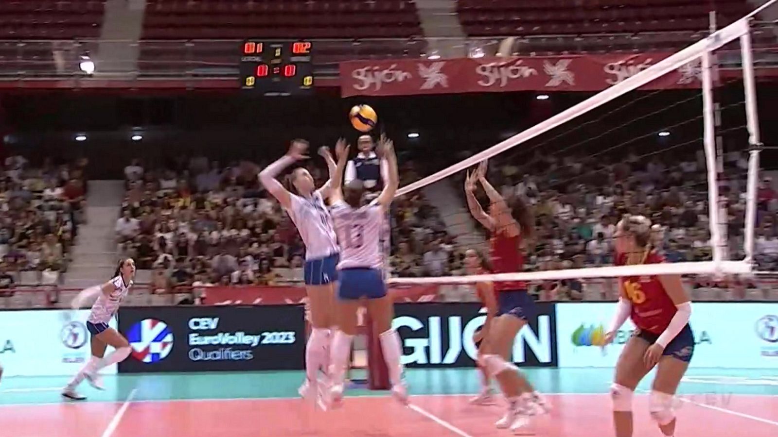 Voleibol - Clasificación Campeonato de Europa femenino: España - Eslovaquia - ver ahora