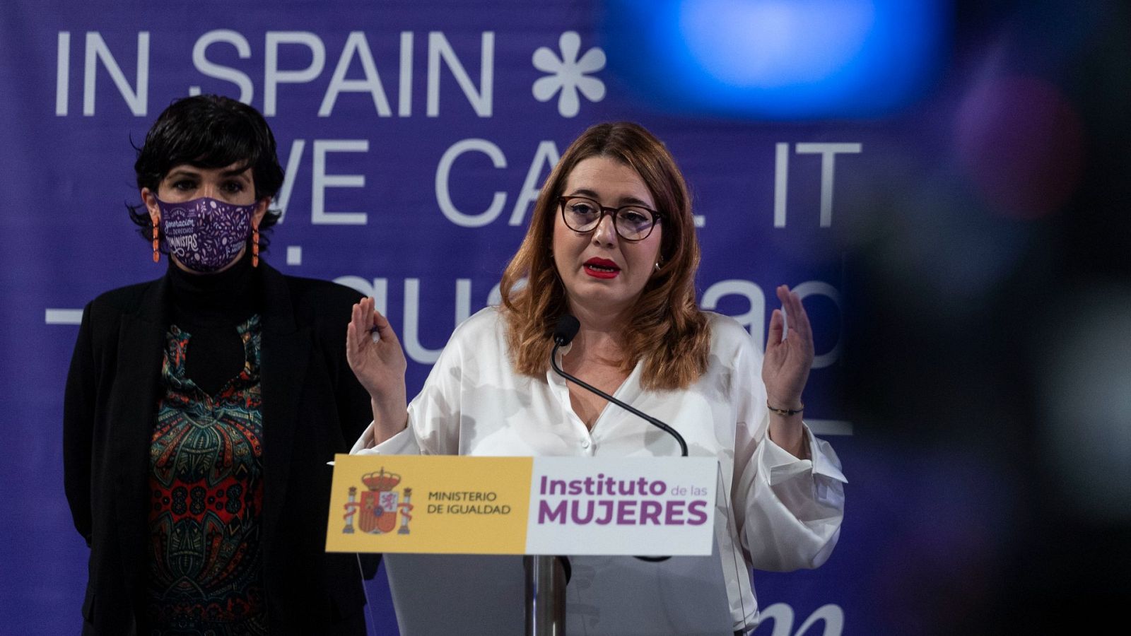 La secretaria de Estado de Igualdad asegura que la aprobación definitiva de la ley del 'solo sí es sí' "cierra un ciclo fundamental para el feminismo"