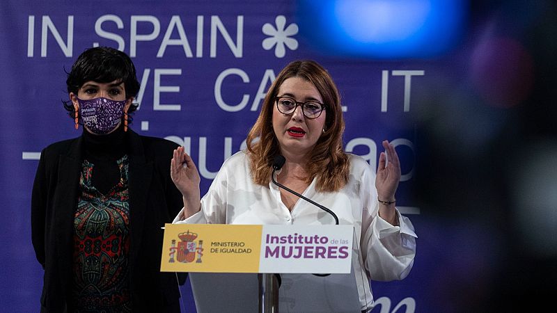 La secretaria de Estado de Igualdad asegura que la aprobación definitiva de la ley del 'solo sí es sí' "cierra un ciclo fundamental para el feminismo"