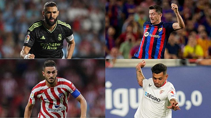 Telediario 1 - Madrid, Barça, Atlético y Sevilla, en el sorteo de Champions