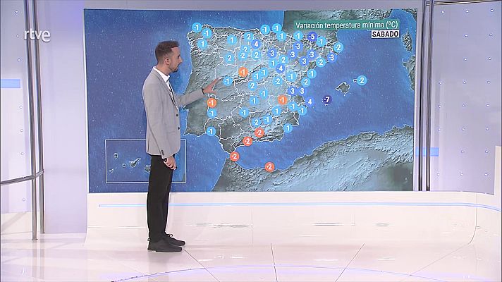 El tiempo - Probables chubascos y tormentas en Baleares, nordeste de Cataluña, este de Castilla-La Mancha, Ibérica oriental y Comunidad Valenciana