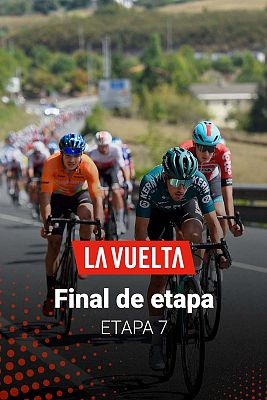 Vuelta ciclista a España - Vuelta a España 2022: Final de la 7ª etapa en Cistierna
