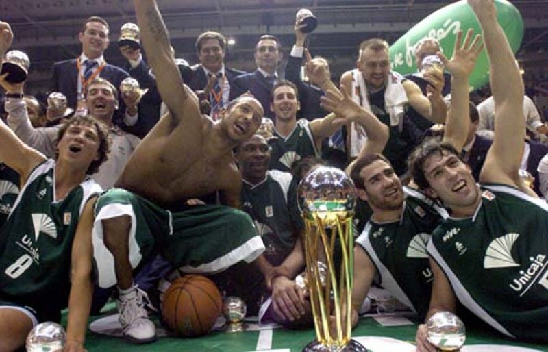 El Unicaja, campeón de Copa en 2005 - Baloncesto en RTVE | Ver