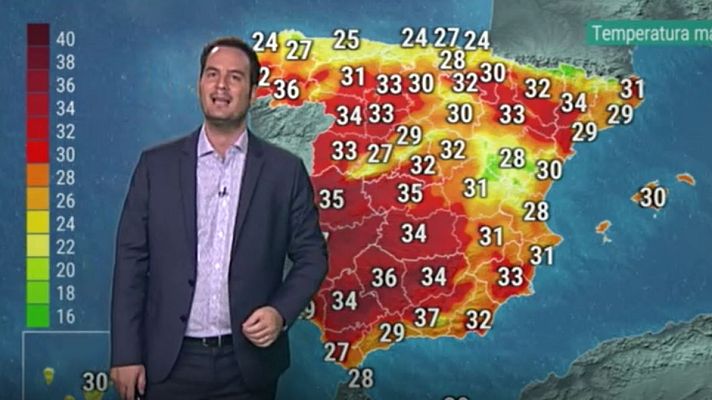 El tiempo - Lluvias, tormentas y altas temperaturas ponen en riesgo a un total de 6 provincias