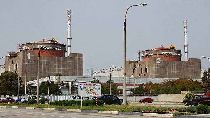 Telediario Fin de Semana - La central nuclear de Zaporiyia, "a un paso del desastre", según Zelenski