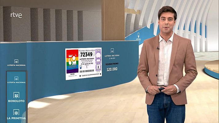 Loterías - Sorteo de la Lotería Nacional del 27/08/2022