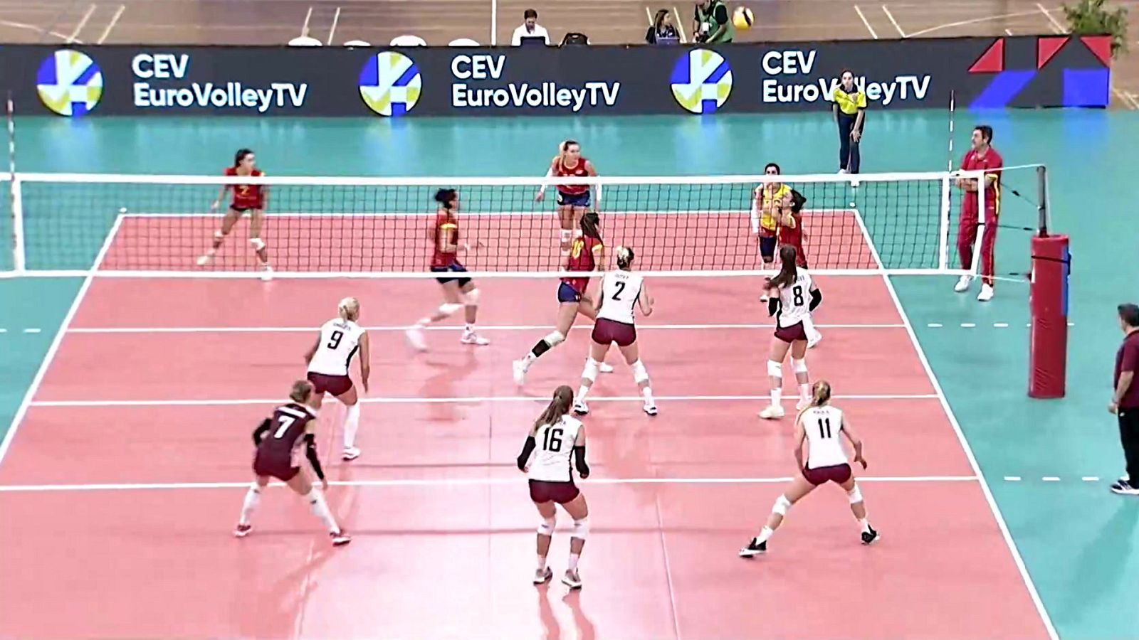 Voleibol - Clasificación Campeonato de Europa femenino: España - Letonia - ver ahora