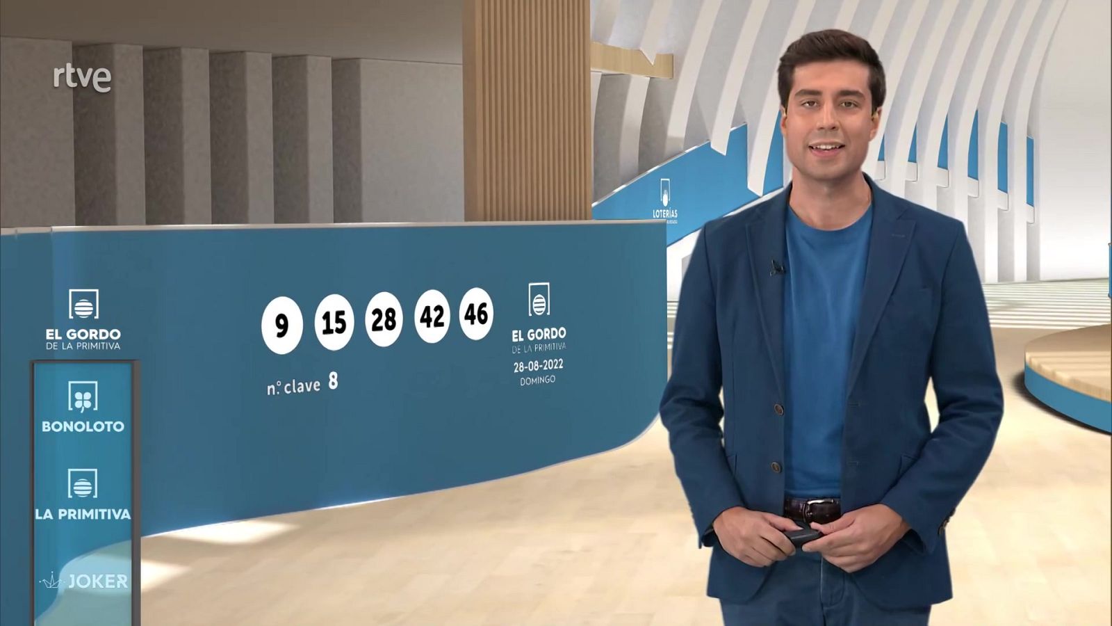 Sorteo de El Gordo de la Primitiva del 28/08/2022 - ver ahora
