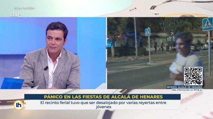 La hora de La 1 - Alcalde de Alcalá tras las reyertas: "El gran problema viene de fuera de Alcalá de Henares"