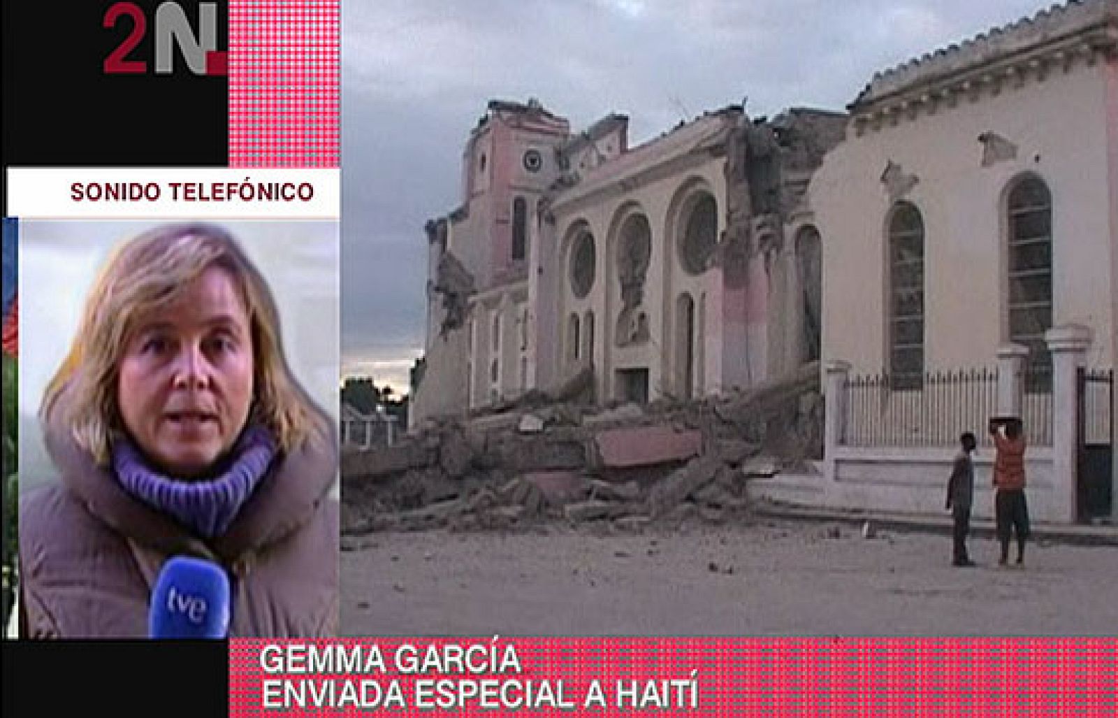 Hablamos con Gemma García, enviada de TVE a Haití | Ver