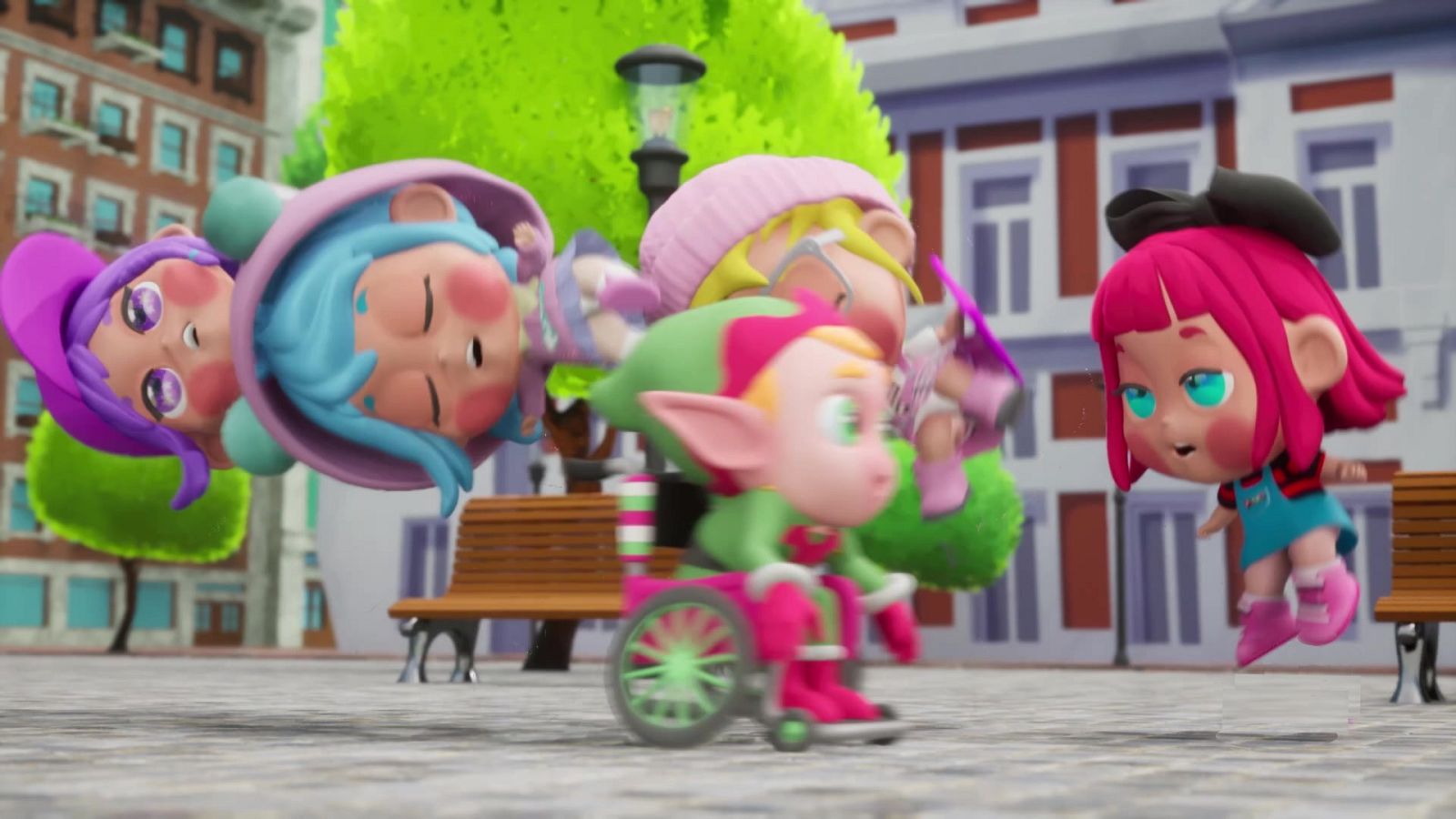 El duende del revés deja Madrid patas arriba - Trotties | Ver