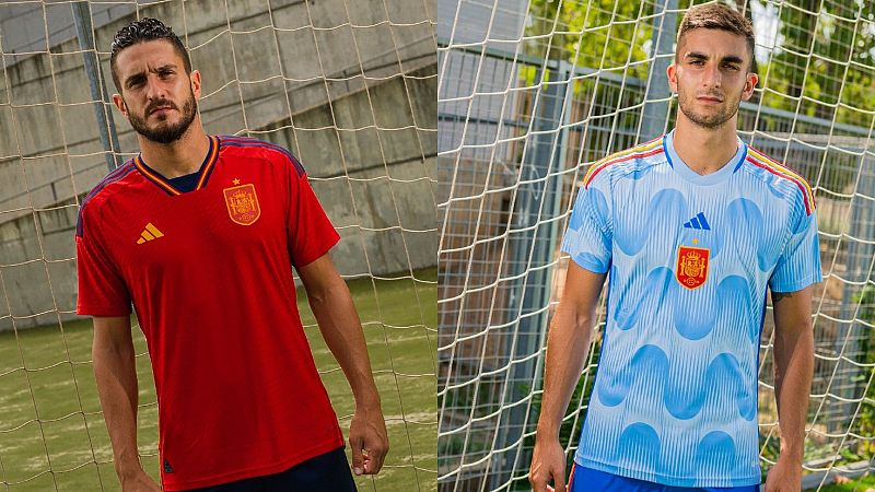 Así son las camisetas de España para el Mundial de Catar 2022 | Ver