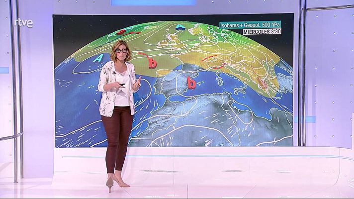 El tiempo - Temperaturas máximas altas en el Guadalquivir, Ebro, Mallorca y áreas interiores de Murcia y de Andalucía oriental