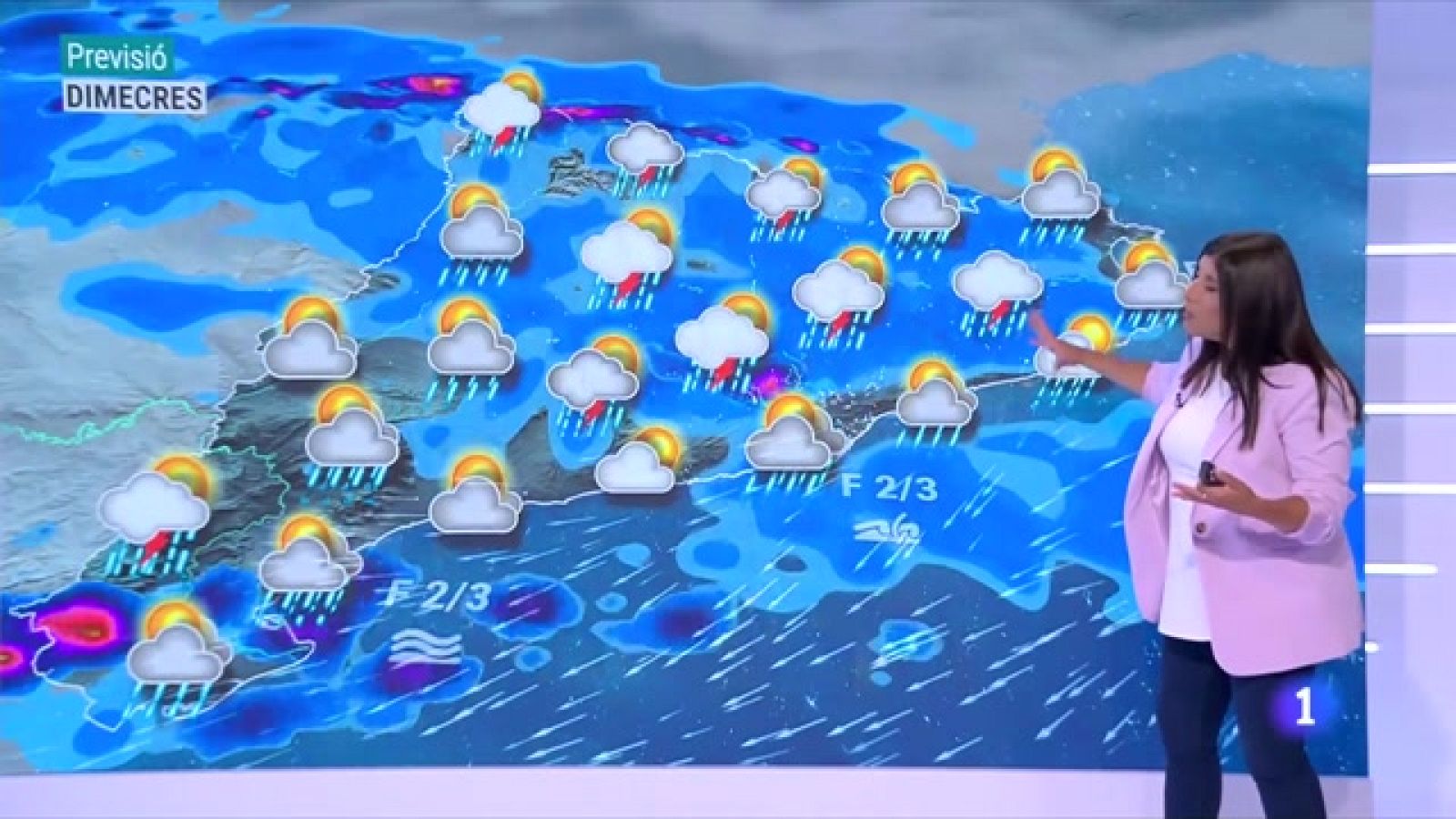 El Temps (30/08/2022) - Més inestabilitat i menys calor