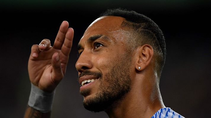 Telediario 1 - Aubameyang, pendiente de su traspaso al Chelsea