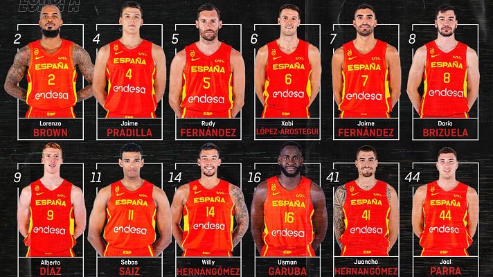 Telediario 1 - Siete debutantes en la lista de Scariolo para el Eurobasket 22