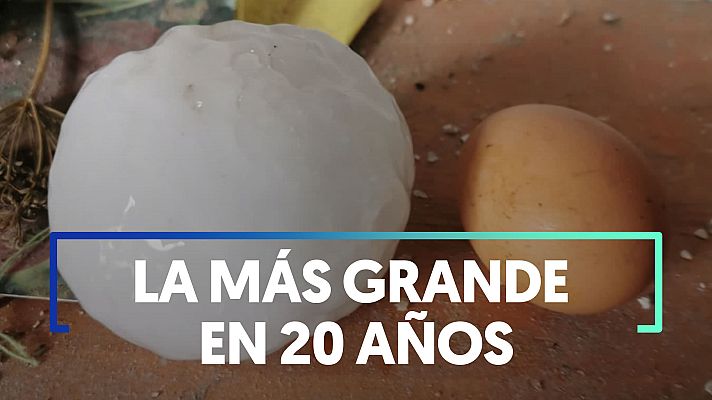 Modo Digital - La tormenta de granizo más grande en 20 años en la provincia de Girona