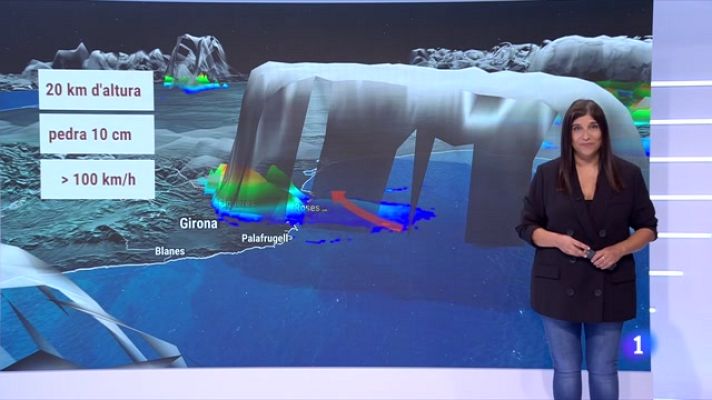 L'Informatiu - ¿Per què va caure aquesta pedra de mida tan gran a La Bisbal d'Empordà?