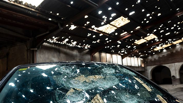 Telediario 1 - Cómo protegerse de las tormentas de granizo