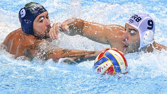 Waterpolo - Campeonato de Europa Masculino: Serbia - Hungría