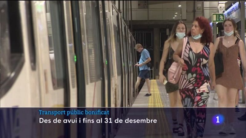 Transport públic bonificat - 01/09/2022 - Veure ara