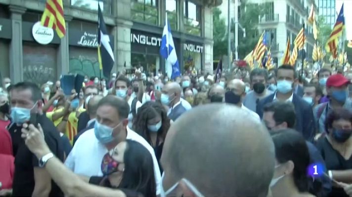 L'Informatiu - Pere Aragonès evita anar a la manifestació de l'11S