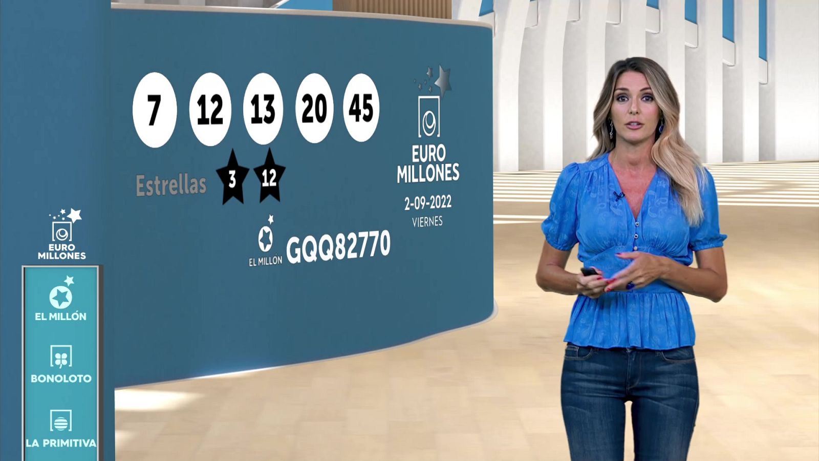 Sorteo de la Bonoloto y Euromillones del 02/09/2022 - ver ahora