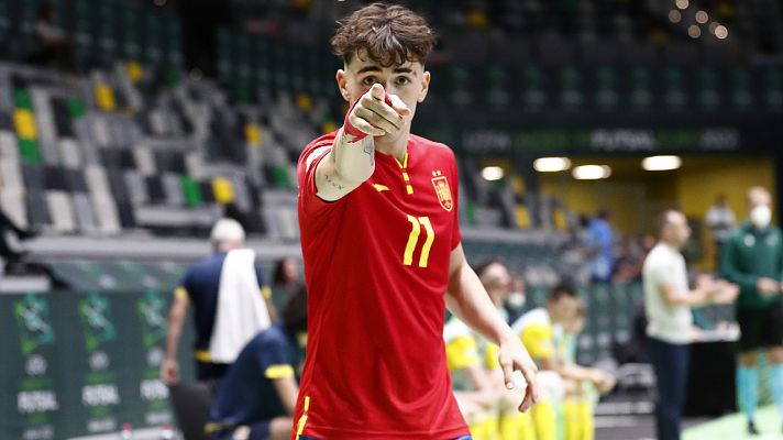 Fútbol Sala - España debuta en el Europeo sub19 de fútbol sala dando un revolcón a Rumania