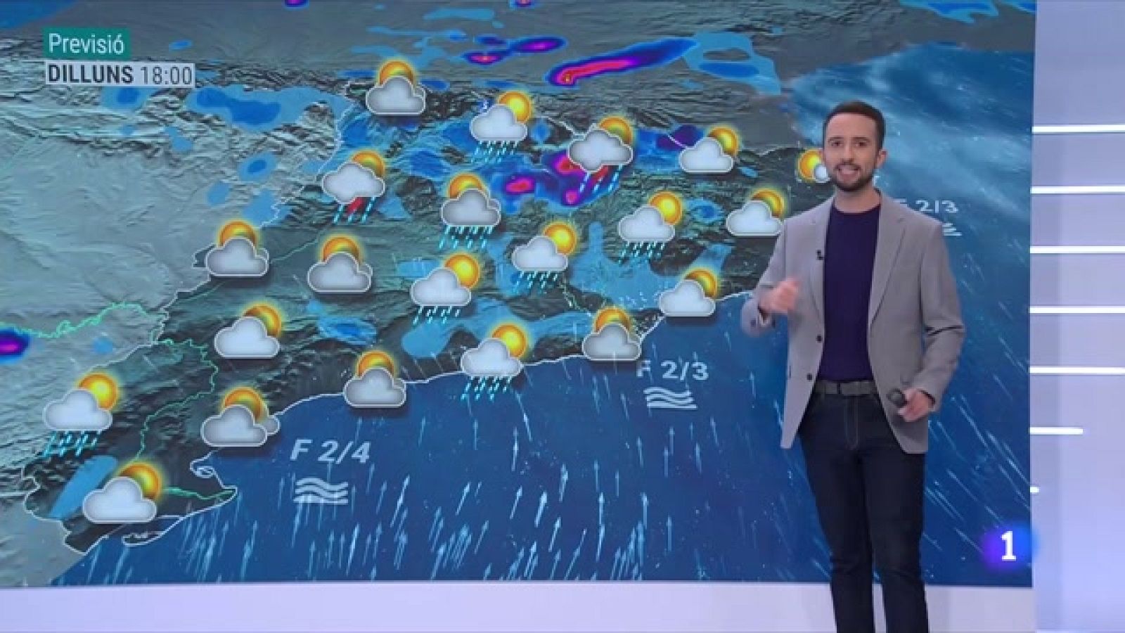 El Temps (05/09/2022) - Tarda de xàfecs, tempestes fortes i més calor