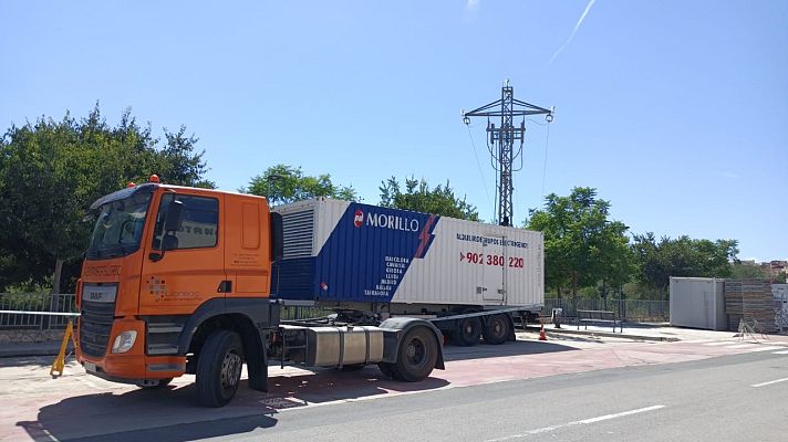 L'Informatiu - Llum amb generadors 20 hores després de la tempesta al Perelló