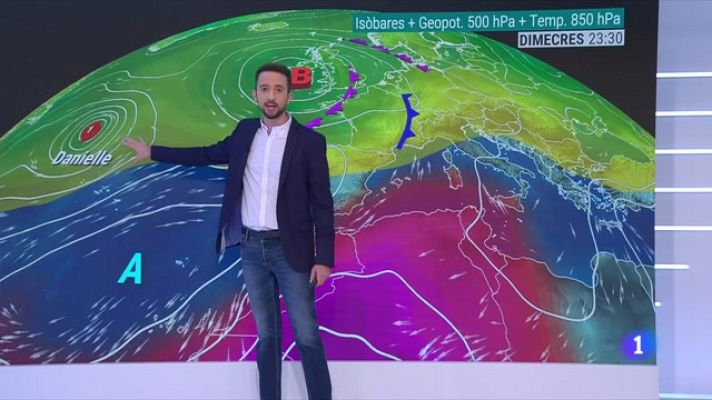 El temps - Dimecres amb més ruixats i menys calor