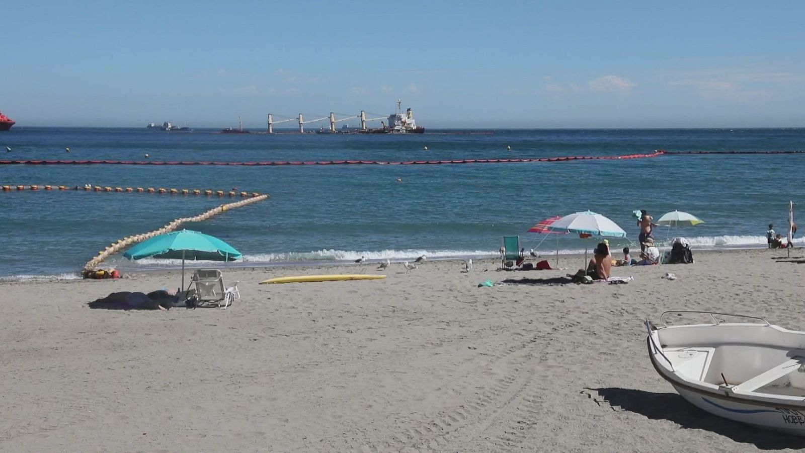 Situación del buque varado - Ver ahora