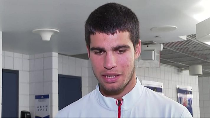 Informativo 24h - Carlos Alcaraz está "súper contento" de meterse en sus primeras semifinales de un 'Gran slam'