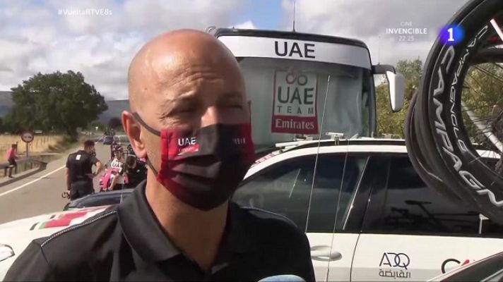 Ciclismo - Vuelta 2022 | Josean Fernández 'Matxín': "Pido disculpas a Ayuso, le hemos dejado solo con un corredor"